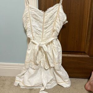 White tularosa dress